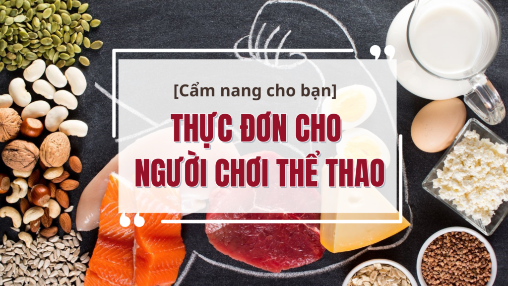 Thực đơn cho người chơi thể thao