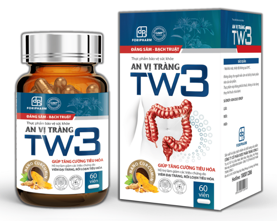 An vị tràng TW3 hộp 60 viên